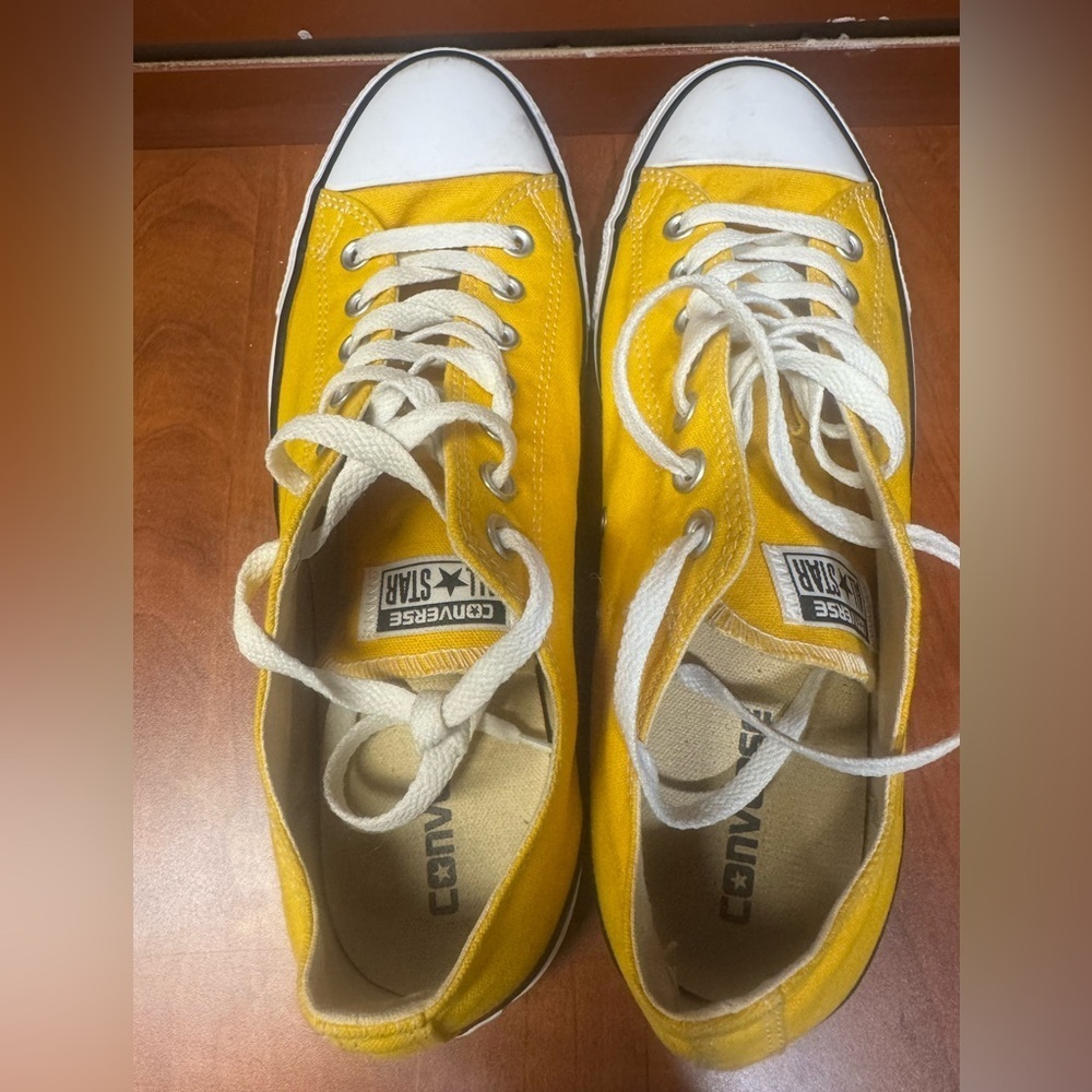 Converse All Star Yellow Sneakers - Picture 5 of 12